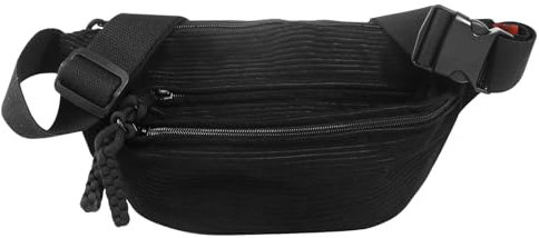 Bauchtasche Cord Damen, Umhängetasche Cord Freizeit Sport Hüfttaschen Crossbody Bag mit Schultergurt, Hüfttaschen Gürteltasche Modische Cord Crossbody Bag für Damen Herren