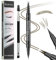 Eyebrow Pen - Eyebrow Pencil, Ruicen Eyebrow Pencil 2-in-1 Dual-Ended Eyebrow Pen with Micro-Fork-Tip and Precise Brush-Tip Create Natural Hair-Like Brows, Last All-Day, Brown