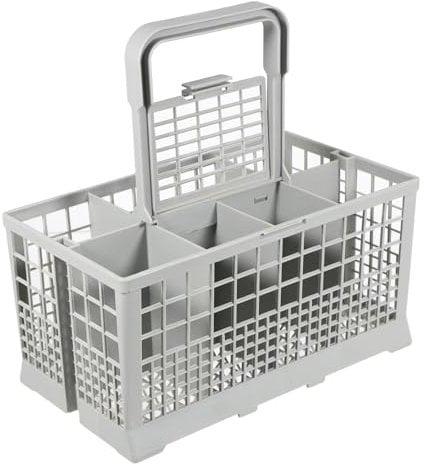 SPARES2GO Panier à couverts pour lave-vaisselle LG (poignée amovible, 240 mm)