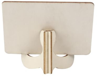Rechteckig Kleiner Tafelschild, Rustikal, Ständer