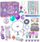 Adventskalender - Leuchtende Farben Meerjungfrau Ornamente | Adventskalender Weihnachten 24 Tage Countdown Adventskalender | Adventskalender Mädchen mit Haarschmuck | Kinder Adventskalender für