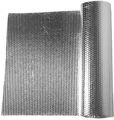 Hemobllo Aislante Térmico De Para Ventanas Puertas De Garaje y Película Reflectante De Aislamiento Para Coches Caravanas y Áticos