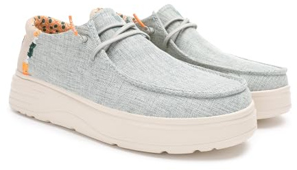 PITAS | Poppy | Mocasines de Mujer | Náuticos Casual | Zapatillas de Tela | Zapatos sin Cordones | Deportivas Casuales | Calzado de Walkinpitas