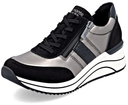 Remonte Damen Low-Top Sneaker D0T09, Frauen Halbschuhe,lose Einlage