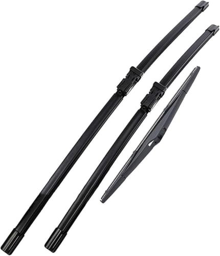 Escobillas Limpiaparabrisas Delanteras para Kia Sportage 2021-2024 26+18+12 - Goma Suave HD, Silenciosas y Duraderas, Fácil Instalación