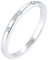 Elli DIAMONDS Ring Women Band Ring with Diamond (0.045 ct) in 925 Sterling Silver