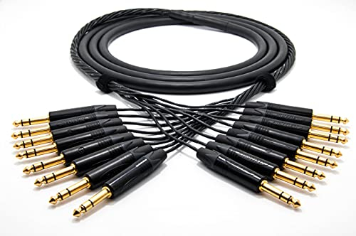enoaudio Mogami 2932 8 Multicore Analog Kabel | Neutrik Gold 6,3mm TRS klinke | HiFi, 7,0 m