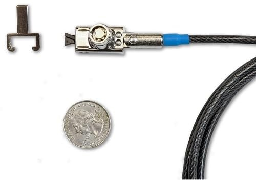 Dell 1DJXC・1,82 m・Edel・Schlüssel・Edelstahl・Schwarz・Silber (1DJXC)