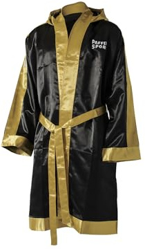 PAFFEN SPORT Boxermantel mit Kapuze im Seidenlook – Original Boxmantel der Profi-Boxer!