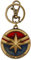 Captain Marvel Pewter Key Ring