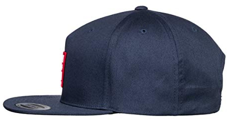 DC Shoes Snapdripp-Cappellino Snapback da Uomo, Black Iris, 1SZ