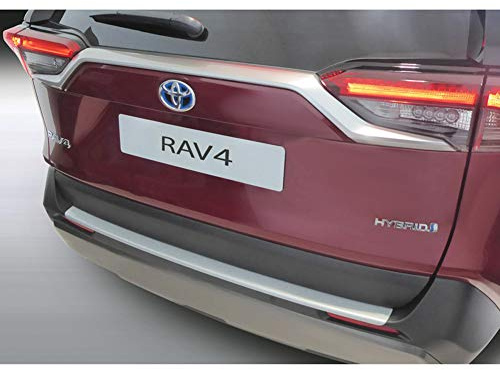 RGM ABS Heckstoßstangenschutz passgenau | kompatibel mit Toyota RAV4 (5th Gen.) 2018- Schwarz