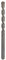 Bosch 1x Betonbohrer (für Beton, Ø 6 mm, Länge 100 mm, Professional Zubehör Schlagbohrer)