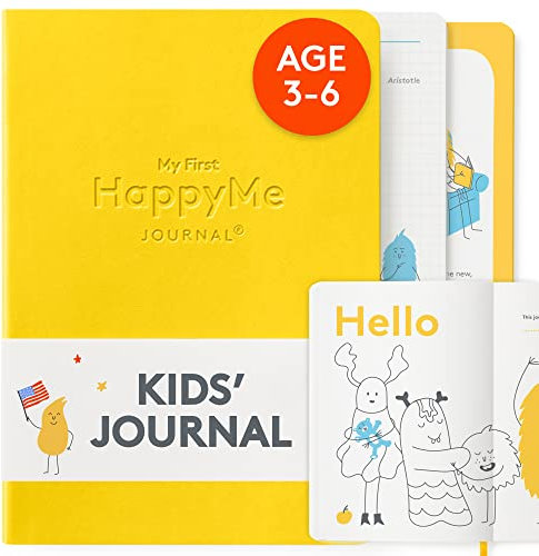 The HappyMe Journal MyFirst Journal – oder Kinder im Alter von 3–5 Jahren zur Förderung von Glück, zur Entwicklung positiver Gewohnheiten und zur Pflege von erforschenden Geisten.