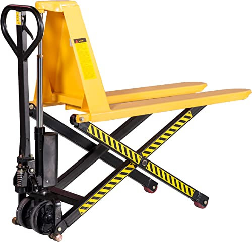 LoadSurfer 1500kg High Lift Hand Pump Push Pallet Truck Jack Trolley Fully Assembled 540x1150mm