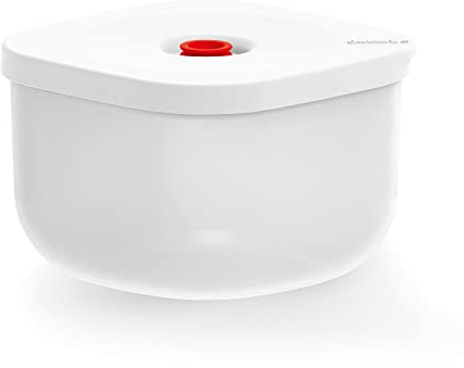 Guzzini - SAVE IT Contenitore Sottovuoto Alto (M) - Bianco, 16,3x16,3xh11 cm | 1150 cc - 11850411