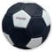 Original Glow In The Dark KickerBall von Swerve Ball, Leuchtet im Dunkeln, Verstärkte Nähte, Fußball für extreme Kurven, Trickball mit Drall,Spielball Größe 4,Schwarz