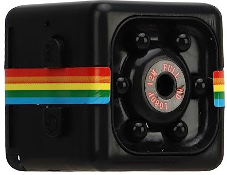 HD 1080P Mini Camera, Small Outdoor Sports Camera, Home Security Camera with Infrared Night Vision, WiFi Wireless Camera Back Clip and Lapel Clip for Pet Dog Baby