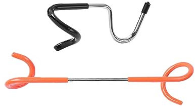 UtySty 2 Pack Bird Feeder Hanger Pole Attachment Shelf Pole Hooks Stand Adapter for Tent Lamp Lantern Light Outdoor Birdfeeder Flower Pot Garage Camping Storage Organization