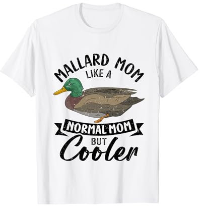 Grünköpfige Ente Wasservögel Holzente T-Shirt