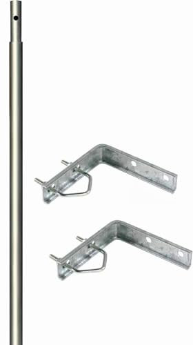 TELEVES Kit de Antena 2 GARRASDE Pared + MASTIL 1.2M
