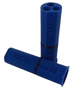 T23-71 - Shotshell per Umarex T4e HDS68 Cal.68, 9 x 6 mm Airsoft BBS