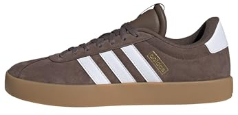 Adidas Herren VL Court 3.0, Earth Strata/Weiß/Gold Metallic, 11