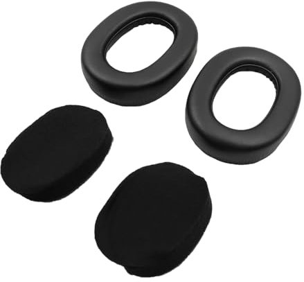 ieron 2PCS Ear Pads for Jabra Elite 85H Wireless Headphones Soft Protein Leather and Flexible Memory Foam Ear Cushions