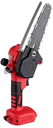 Sega alternativa 30000RPm Sega elettrica senza spazzole da 6 pollici 3000W Cordless Garden Logging Motosega Strumento for la lavorazione del legno for batteria 18V Controllo e stabilità migliorati(Wit