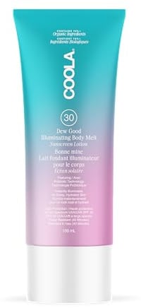COOLA Dew Good Illuminating Body Melt Sunscreen Lotion SPF 30 (100 ml)