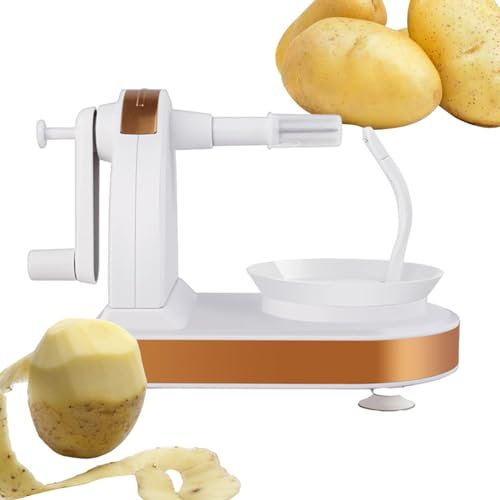 Pelapatate a manovella | Efficace pelapatate da cucina | pelapatate per frutta, frutta e verdura