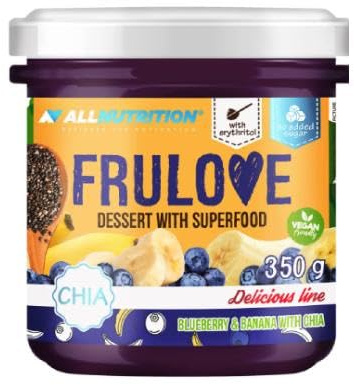 Allnutrition Frulove Dessert with Superfood, Blueberry & Banana with Chia - 350g