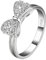 Bandring Schmetterling 925 Sterling Silber Ringe für Damen Eternity-Stapelring Ring Geburtstag Geschenk für Sie Zirkonia Schmetterling Schmuck (A, 10)