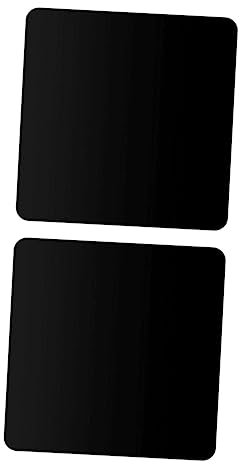 Mipcase 2pcs Acrylic Mirror Reflection Board Photo Backdrops Recyclable Material for Flat Lay Photography for Jewelry Cosmetics Products