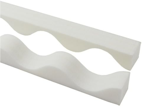 8 Profilfüller Sinus Profil 18/76 Profildichtung Wellplatten Sickenfüller | Profildichtleisten