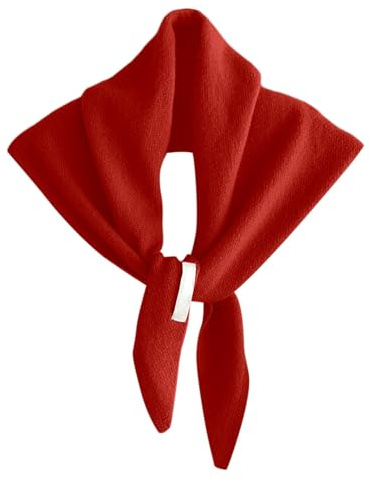 MaNMaNing Sciarpa Triangolare Donna Multiuso in Lana Sottile con Strisce Morbida e Leggera Perfetta come Foulard o Bandana per l'Autunno Stile Minimalista e Chic Inverno