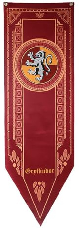 Wandbanner im magischen Stil für Harry-Potter-Gryffindor-Cosplay-Dekoration 150X45CM