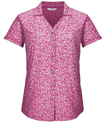 Killtec Damen Kos 86 Wmn WVN Shrt Funktionsbluse/Bluse Kurzarm (1er Pack)