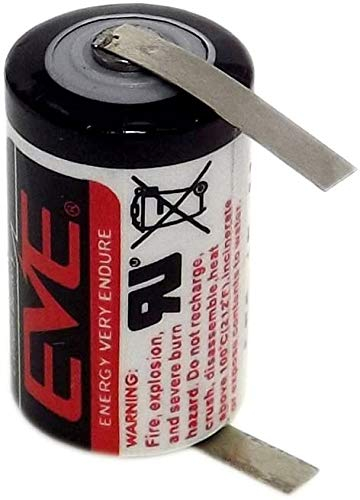 ER14250 ts nieve, pila de litio L010 Conector de láminas para soldar