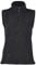 Engel Weste Merino Wollfleece Damen, 38-40/38/40, schwarz melange