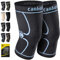 CAMBIVO Kniebandage Männer Damen X2, Bandage Knie hilfreich Erholung bei Meniskusriss, ACL und Arthritis, Kniebandage Meniskus für Laufen, Wandern, Joggen, Sport, Volleyball