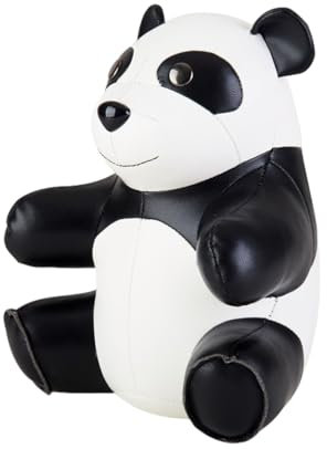 Züny - Serre-Livres – Panda – Blanc, Noir – 13,5 x 16,5 x 21,5 cm.