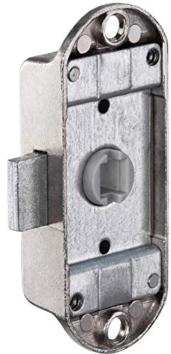 Gedotec Bart-Drehstangenschloss Vierkant Inter Design Aufschraubschloss für Kleiderschrank - Piccolo-Nova | DM: 15 mm | Anschlag: DIN Rechts | MADE IN GERMANY | 1 Stück Möbelschloss ohne Vierkant