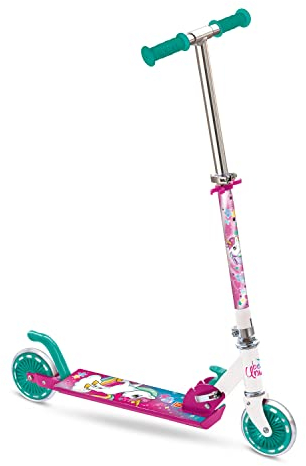 Mondo Toys - ALU SCOOTER UNICORN Aluminium-Roller für Kinder - verstellbarer Lenker - 2-Rad-Roller – 28515