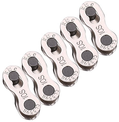 5 Pairs Bicycle Chain Link 8/9/10 Speed Bicycle Chain Connector Quick Coupling Steel