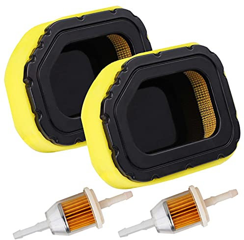 HOODELL Luftfilter 32 083 03, passend für Kohler Courage Motor SV710 SV715 SV720 SV730 SV735 SV740 Rasenmäher, ersetzt 32 083 05-S Vorreiniger 32 883 03-S1 Luftfilter, 2 Stück