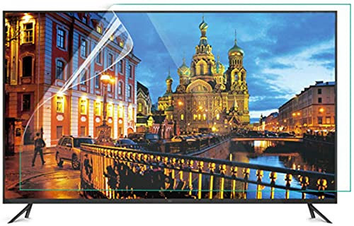 Film Protecteur d'écran TV 46-70 Pouces, Film Anti-reflet Anti-Rayures, Filtre d'écran Anti-lumière Bleue, pour Les écrans LCD, LED, 4K OLED et QLED HDTV,60 1332 * 752mm