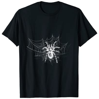 Vogelspinne Spinnennetz T-Shirt