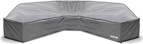 KETTLER Protective Cover Elba Low Lounge Large Corner Grey