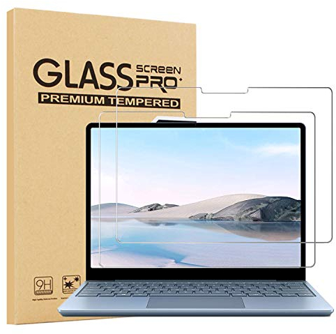 [2 Pack] EpicGadget Screen Protector for Microsoft Surface Laptop Studio 14.4 Inch Released in 2021-9H Hardness HD Clear Tempered Glass Screen Protector Film